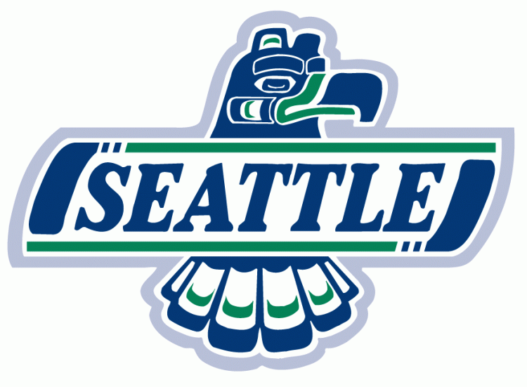 Seattle Thunderbirds 1997 98-Pres Primary Logo vinyl decal